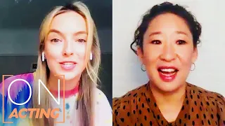 Jodie Comer & Sandra Oh on Villanelle and Eve's Relationship | On Acting