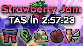 Strawberry Jam All Levels TAS Showcase!