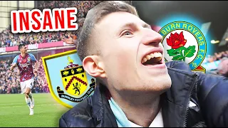 BIGGEST Derby Day In DECADES!💥 - BURNLEY 3-0 BLACKBURN VLOG