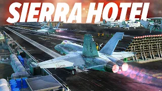 US F/A-18 Hornets Defending The Fleet | DCS World