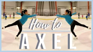 HOW TO DO THE AXEL JUMP | Coach Michelle Hong