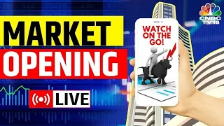 Market Opening LIVE | Watch On The Go | Nifty Around 22,400, Sensex Up 240 Points | N18L