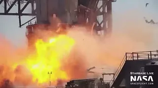 REPLAY: SpaceX Booster 7 EXPLODES on Accident