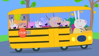 Peppa Pig Get To Ride The New School Bus | Peppa Pig Asia 🐽