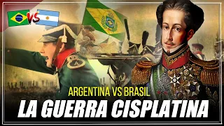 💥⚔️La Guerra Cisplatina o Guerra del Brasil 1825 - 1828 - Resumen - El Nacimiento de Uruguay .