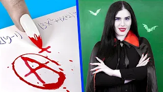 Was Wäre, wenn Euer Lehrer ein Vampir Ist? - 8 DIY Vampir Schulsachen