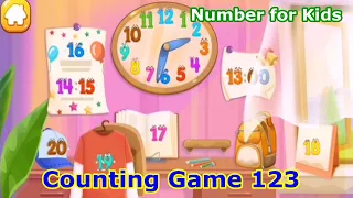 Numbers Games for Kids -  Kindergarten Child Learn to Count Toddlers