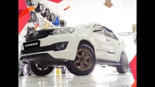 Modifikasi Toyota FORTUNER TE37 SUV 18" By Jf Luxury at Auto Wheels Gallery