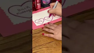 How to make a valentine's day card with scratch tickets