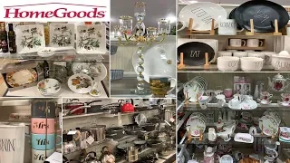 HomeGoods Kitchen Home Decor | Dinnerware Table Decoration Ideas | Shop With Me August 2019