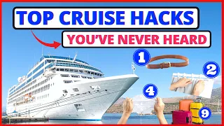 WORLDS BIGGEST CRUISE HACKS 2024 (Hacks you’ve NEVER heard before)