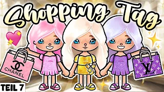 🛍️ WIR GEHEN SHOPPEN 🛍️ DIE DRILLINGE WERDEN BESTE FREUNDE 🎀 TEIL 7 🌸 DEUTSCHE TOCA BOCA STORY