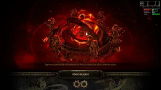 poe-Abomination Map-Molten Strike of the Zenith