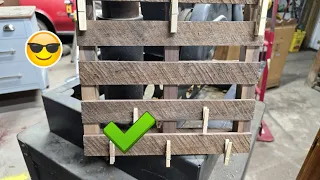 Cheap scrap wood project.