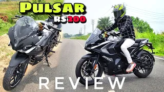 Pulsar RS200 Bs7 E20 2023 Detailed Ride Review || Pulsar RS 200 New Model 2023