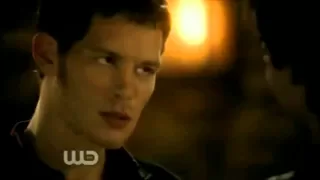 Vampire Diaries 2x20  - Damon,Alaric and Klaus at the Grill