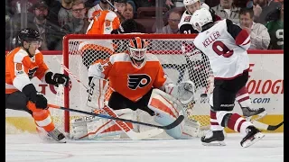 Arizona Coyotes vs Philadelphia Flyers - October 30, 2017 | Game Highlights | NHL 2017/18