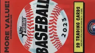 2023 Topps Heritage Baseball 20-Card Value Pack Opening