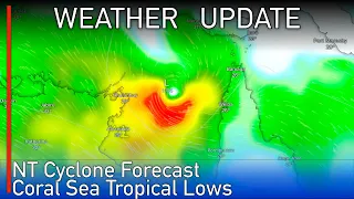 A Strong Tropical Low is Forecast to Impact Coastal Queensland Next Week with Heavy Rainfall