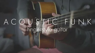 Acoustic fingerstyle guitar funk - standard tuning