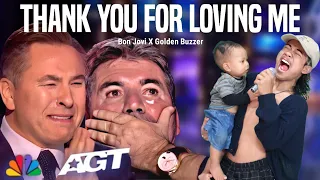 Golden Buzzer | Filipino makes the judges cry when Strange Baby sings along to the Bon Jovi song