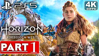 HORIZON FORBIDDEN WEST PS5 Gameplay Walkthrough Part 1 FULL GAME [4K 60FPS] - No Commentary