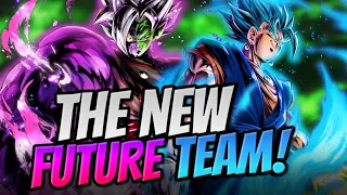 THE *NEW* FUTURE TEAM w/ LF ZAMASU AND VEGITO BLUE! (Dragon Ball LEGENDS PvP)