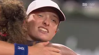 Iga Swiatek best comeback of career Naomi Osaka Blows match point WTA French Open #1