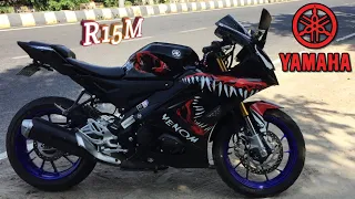 Yamaha R15M | Modified | Ride Review | Venom Wrap | Modify R15v4 #subscribe