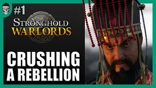 Stronghold Warlords - 01 Crushing a Rebellion (2024 Gameplay with Relaxing Commentary)