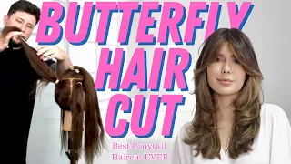 The BEST BUTTERFLY haircut TREND you'll see in 2023