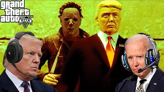 US Presidents Hunt Michael Myers In GTA 5