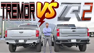 2023 Silverado ZR2 Vs 2023 F-150 Tremor: Which Drives The Best?