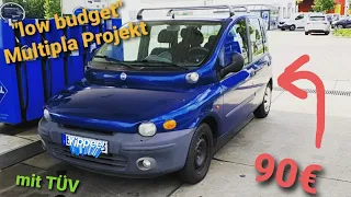 Fiat Multipla "low budget" - Projektfahrzeug | Die Abholung | Multipla Garage