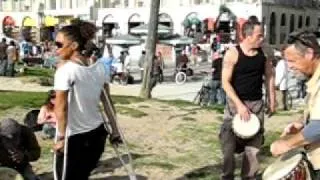 Venice Beach drum circle 31211