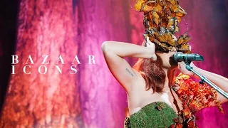 Katy Perry performs at Harpers Bazaar ICONS September issue party