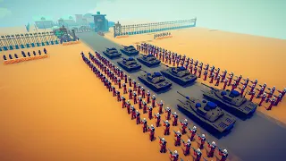 CAN 150x REBELS CAPTURE ARMY BASE? - Totally Accurate Battle Simulator TABS