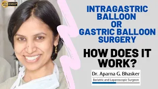 What is Gastric Balloon OR Intra Gastric Balloon Surgery- Dr. Aparna Govil Bhasker, Mumbai, India