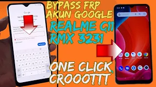 BYPASS FRP AKUN GOOGLE REALME C11 ⁉️SECURITY TERBARU RMX3231‼️ ONE CLICK CROOTTT