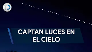 Luces en el cielo sorprenden a coahuilenses