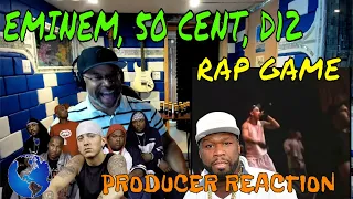 Eminem, 50 Cent, D12   Performing Rap Game in Detroit - Producer Reaction