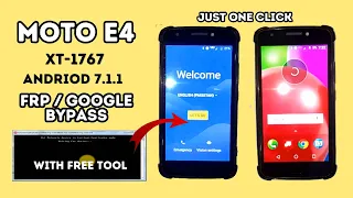 Moto E4 (XT-1767) FRP Bypass || Moto E4 Google Account Remove Android 7.1.1