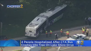 4 Injured In CTA Bus Crash