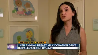 Sharp Mary Birch holding annual breast milk donation drive