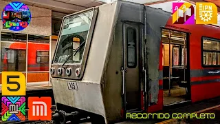 Metro CDMX Línea 5: Recorrido Completo [NM 73 M.0125/M.0140 "Octavio Paz"]