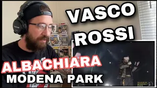 METALHEAD REACTS| VASCO ROSSI - Albachiara (Live Modena Park)