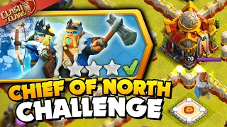 Easily 3 Star the Chief of the North Challenge (Clash of Clans)