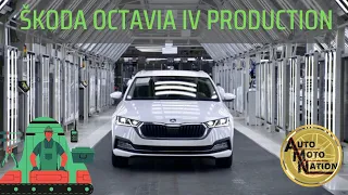 Škoda Octavia IV production in Boleslav| #skodaoctavia #carindustry