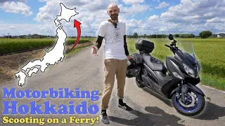 Motorbiking Hokkaido! | Scooting on a Ferry! (in Japan!)