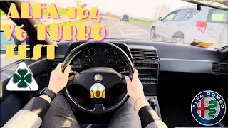 ALFA ROMEO V6 TURBO ! POV , PROVA SU STRADA VEDIAMO COME SI COMPORTA ?!? #testdrive ASMR